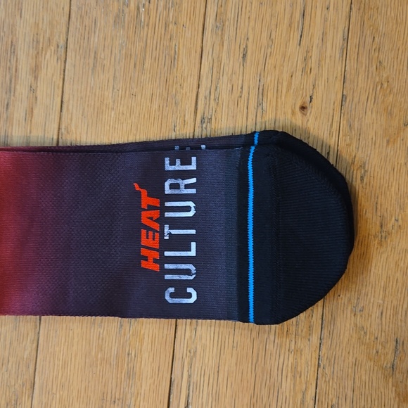 NWT Unisex Stance Miami Heat 2023 / 24 City Edition Crew Socks Size L - Picture 3 of 7